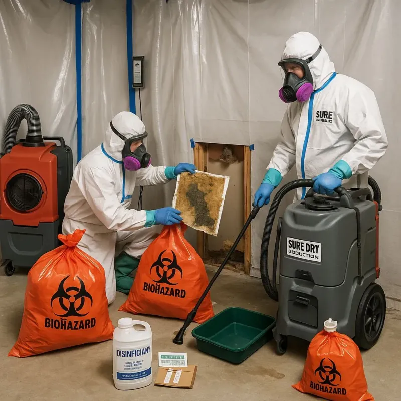 Contaminated Water Handling Protocols process in Waverly, NE